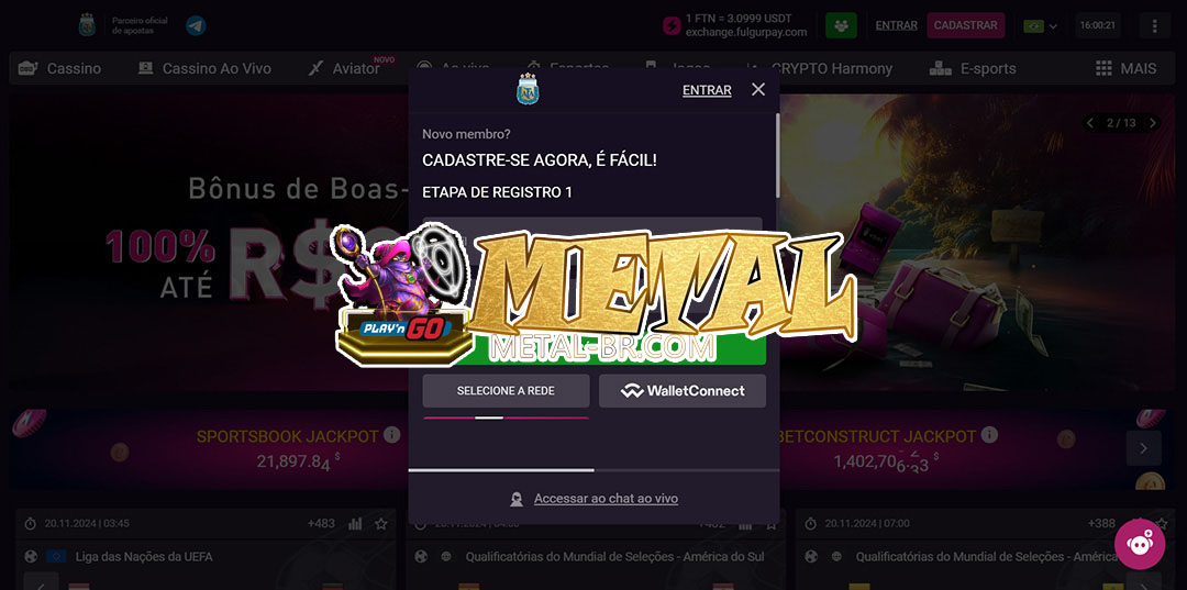 metal registrar